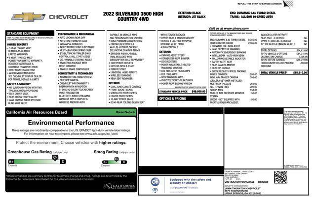 used 2022 Chevrolet Silverado 3500 car, priced at $59,900