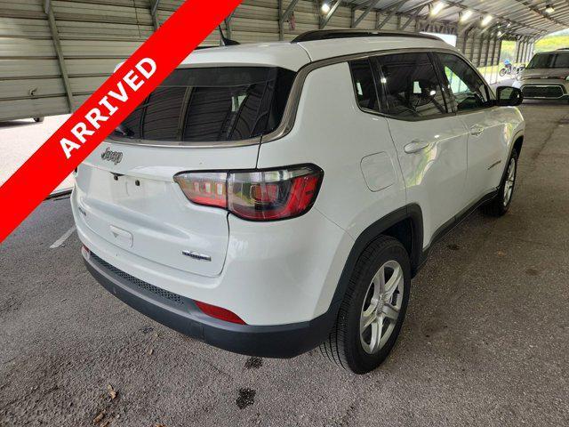 used 2023 Jeep Compass car, priced at $19,600