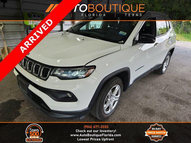 used 2023 Jeep Compass car, priced at $19,600