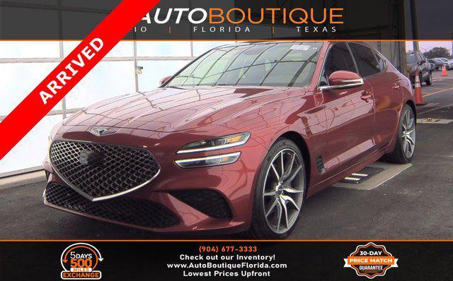 used 2022 Genesis G70 car, priced at $22,900