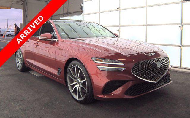 used 2022 Genesis G70 car, priced at $22,900