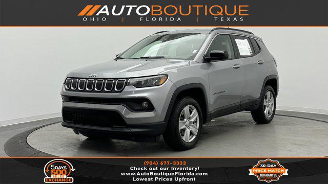 used 2022 Jeep Compass car, priced at $18,500
