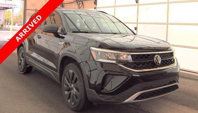used 2023 Volkswagen Taos car, priced at $17,600