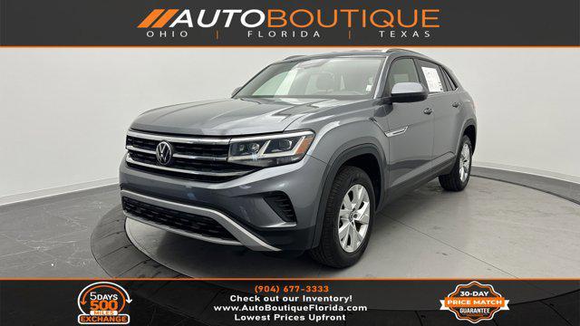 used 2021 Volkswagen Atlas Cross Sport car, priced at $20,700