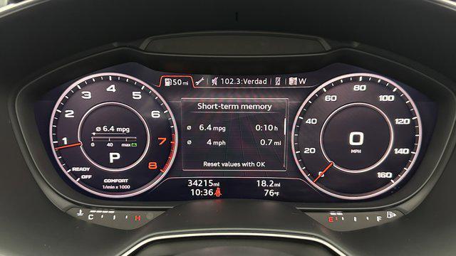 used 2018 Audi TT car, priced at $29,500