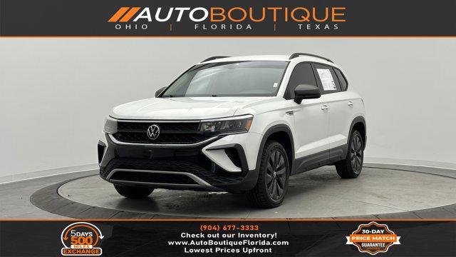 used 2022 Volkswagen Taos car, priced at $15,900