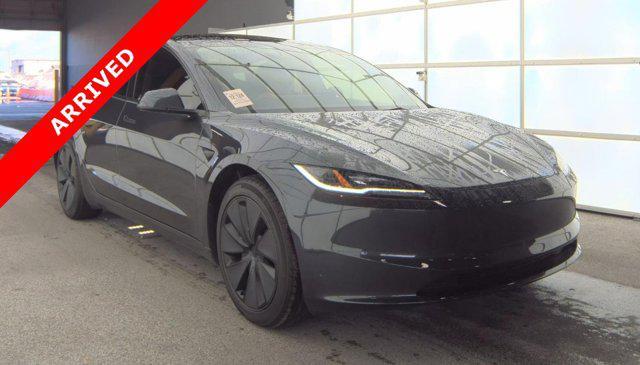 used 2025 Tesla Model 3 car, priced at $37,000