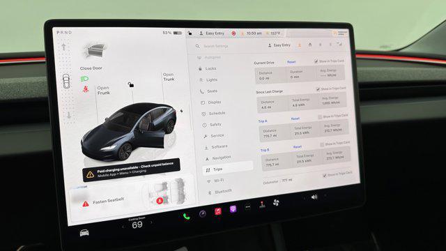 used 2025 Tesla Model 3 car, priced at $35,100