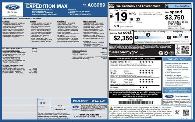 used 2023 Ford Expedition Max car, priced at $29,900