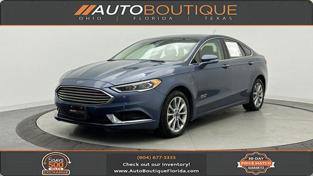 used 2018 Ford Fusion Energi car, priced at $12,900