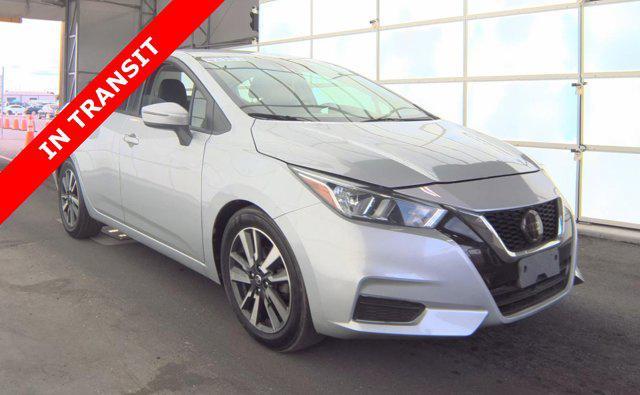 used 2021 Nissan Versa car, priced at $9,700