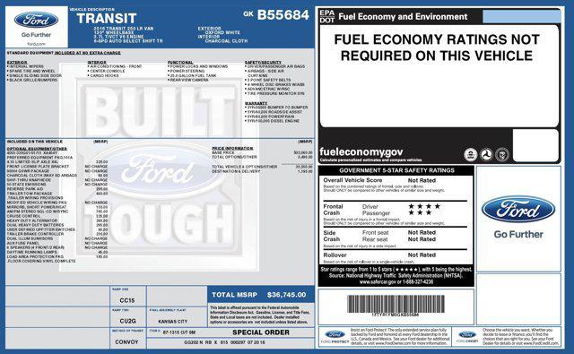 used 2016 Ford Transit-250 car, priced at $16,590