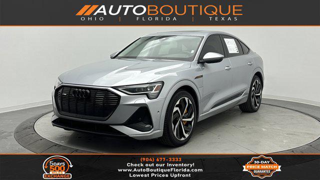 used 2022 Audi e-tron Sportback car, priced at $27,500