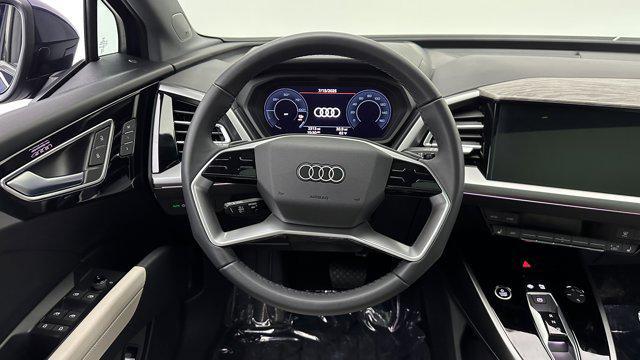 used 2025 Audi Q4 e-tron car, priced at $44,000