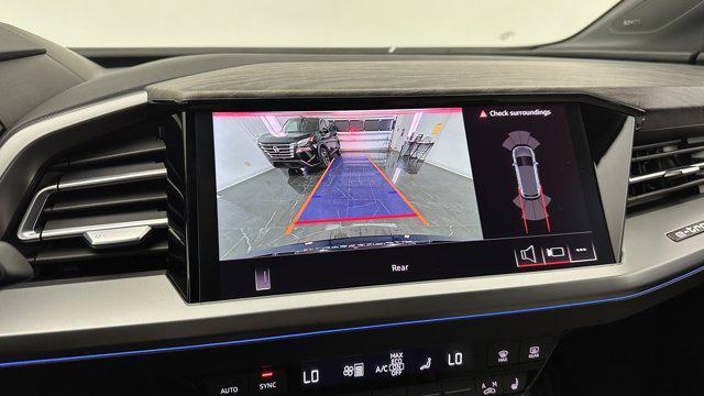 used 2025 Audi Q4 e-tron car, priced at $44,000