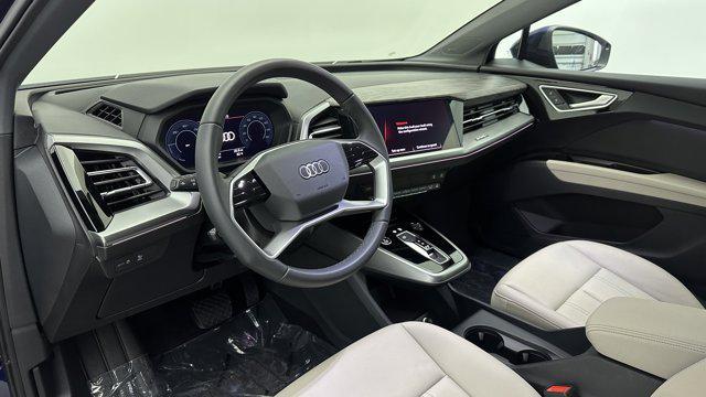 used 2025 Audi Q4 e-tron car, priced at $44,000