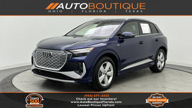 used 2025 Audi Q4 e-tron car, priced at $44,000
