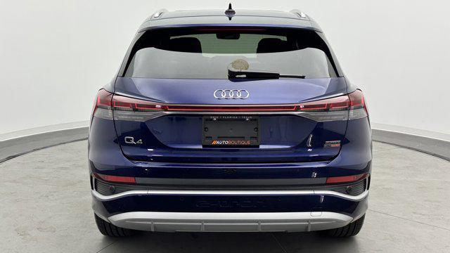 used 2025 Audi Q4 e-tron car, priced at $44,000