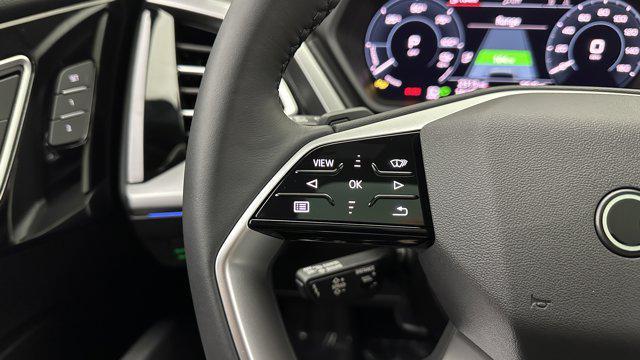 used 2025 Audi Q4 e-tron car, priced at $44,000