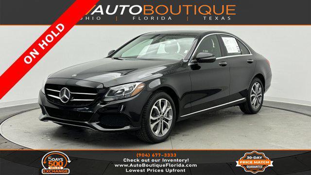 used 2018 Mercedes-Benz C-Class car, priced at $17,700