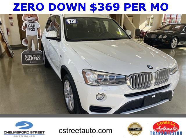 used 2017 BMW X3 car, priced at $16,600