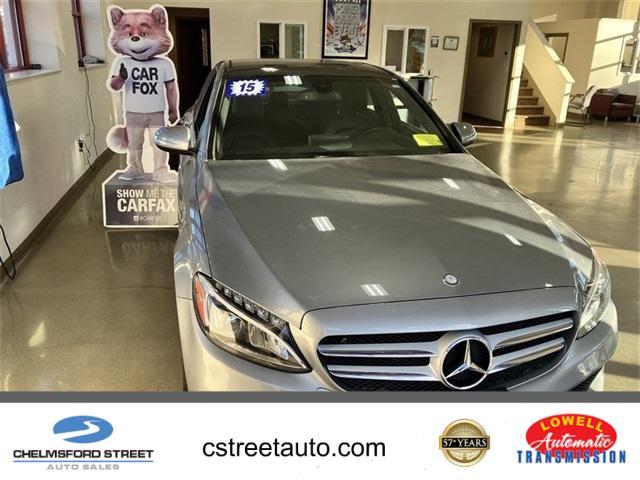 used 2015 Mercedes-Benz C-Class car, priced at $16,900