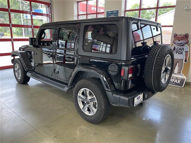 used 2021 Jeep Wrangler Unlimited car, priced at $34,500