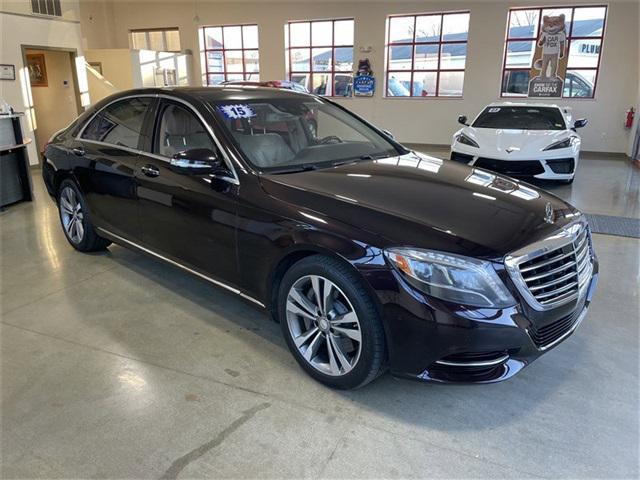 used 2015 Mercedes-Benz S-Class car, priced at $27,900