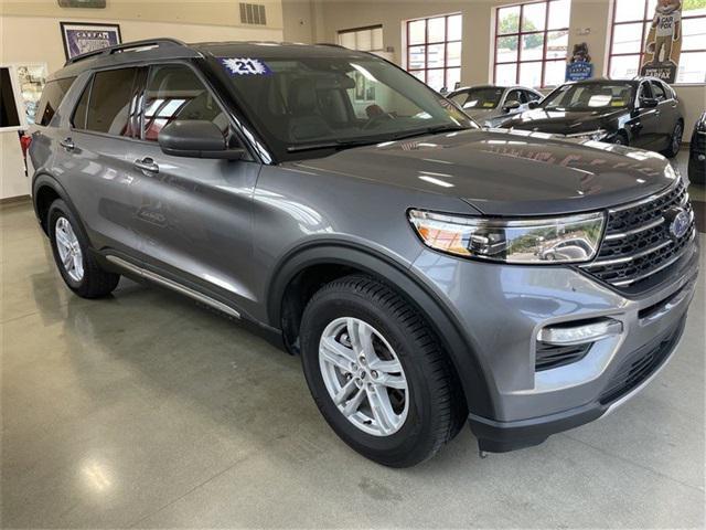 used 2021 Ford Explorer car, priced at $26,500