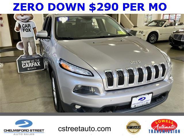 used 2018 Jeep Cherokee car, priced at $13,900