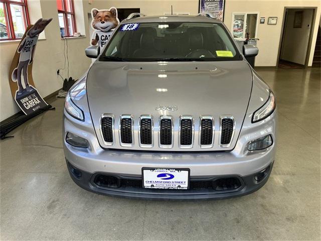 used 2018 Jeep Cherokee car, priced at $13,900