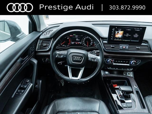 used 2022 Audi Q5 car, priced at $32,192