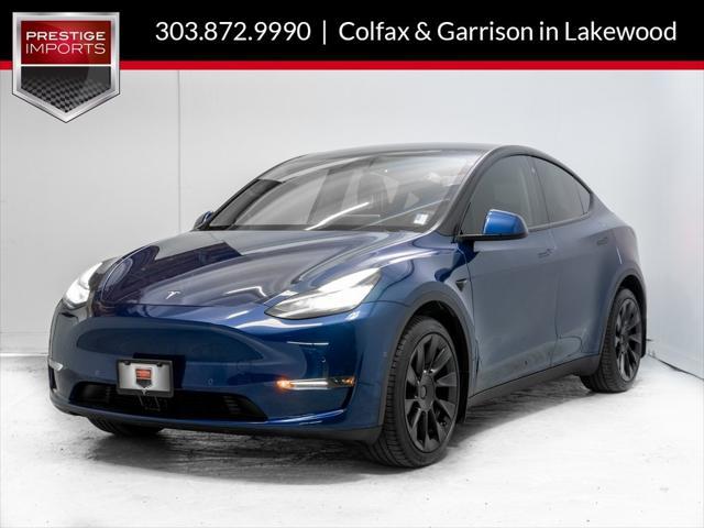 used 2021 Tesla Model Y car, priced at $28,692