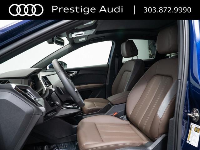 new 2025 Audi Q4 e-tron Sportback car, priced at $69,124