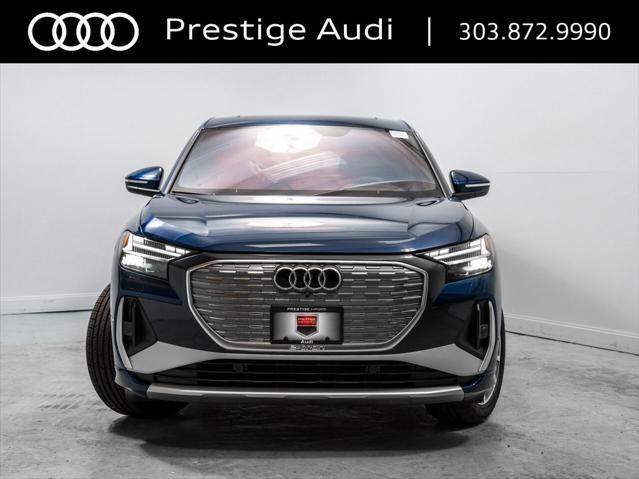 new 2025 Audi Q4 e-tron Sportback car, priced at $69,124