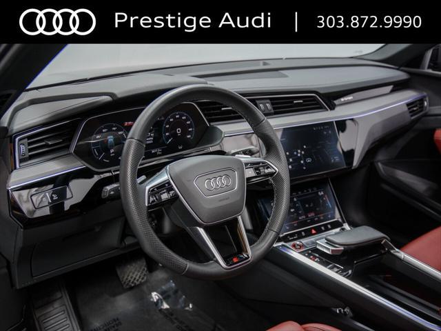 used 2022 Audi e-tron S car, priced at $47,491