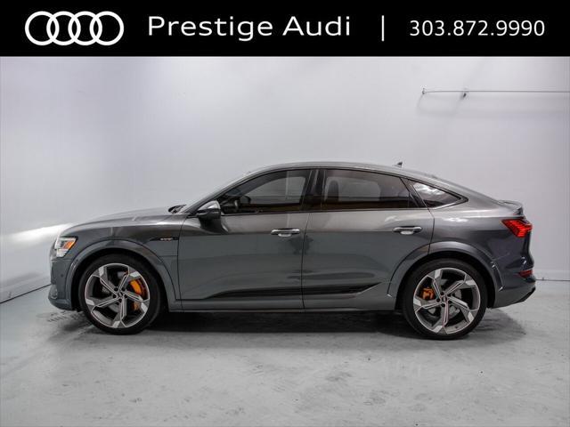 used 2022 Audi e-tron S car, priced at $47,491