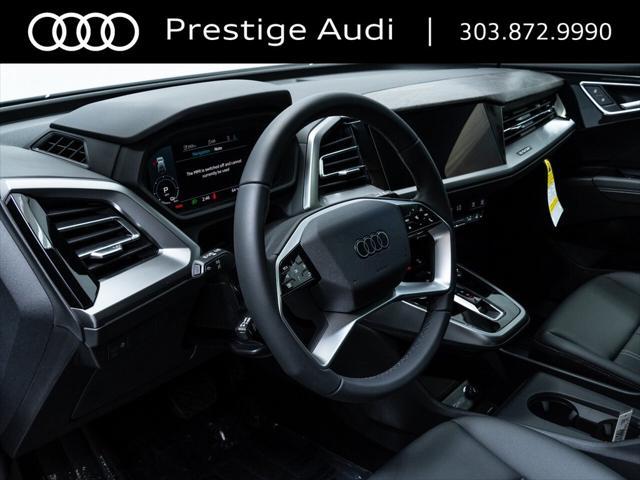 new 2025 Audi Q4 e-tron car, priced at $60,424