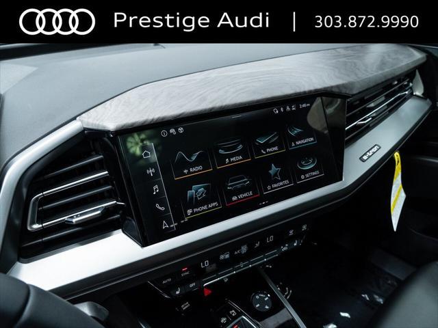 new 2025 Audi Q4 e-tron car, priced at $60,424