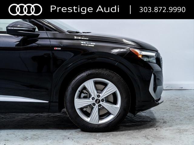 new 2025 Audi Q4 e-tron car, priced at $60,424