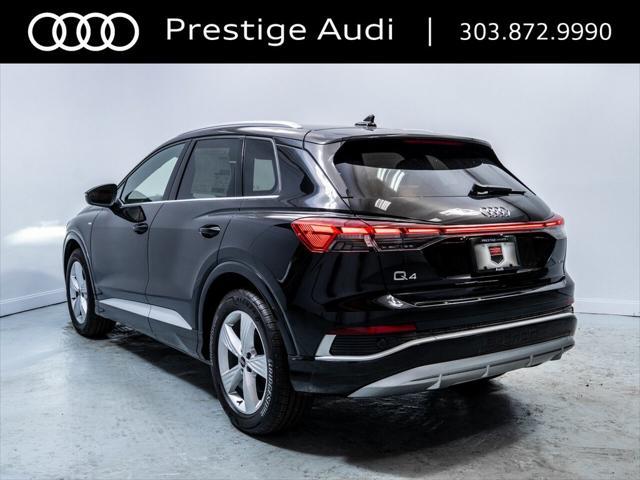 new 2025 Audi Q4 e-tron car, priced at $60,424