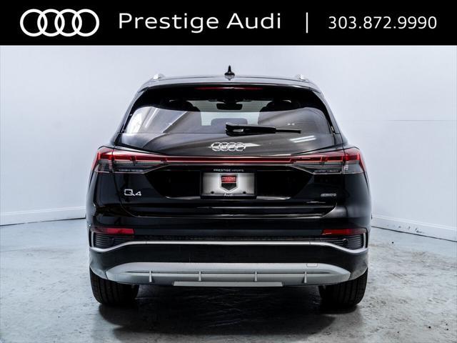 new 2025 Audi Q4 e-tron car, priced at $60,424