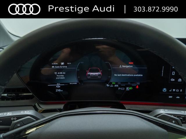 new 2025 Audi Q6 e-tron car, priced at $76,209
