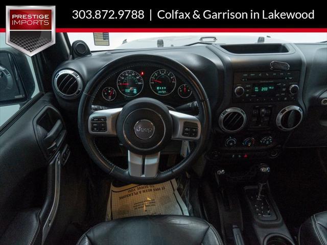 used 2013 Jeep Wrangler Unlimited car, priced at $13,491