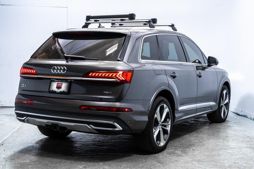 used 2021 Audi Q7 car, priced at $28,991