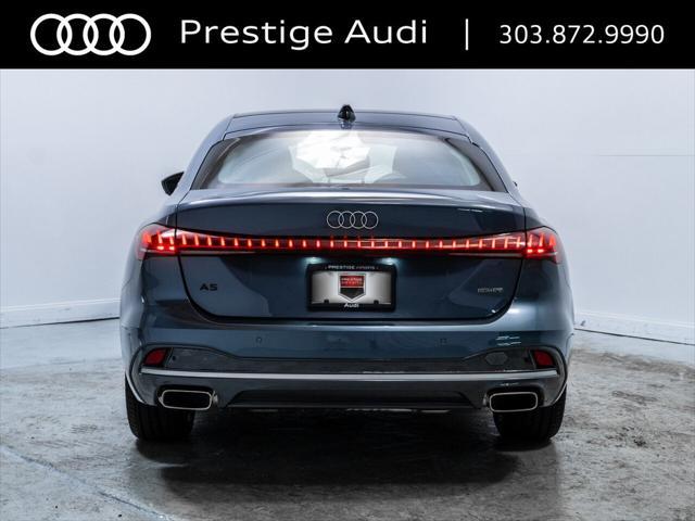 new 2025 Audi A5 car, priced at $57,739