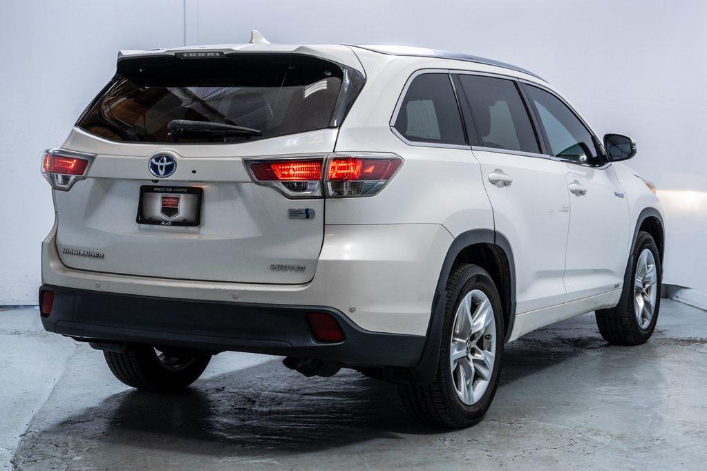 used 2016 Toyota Highlander Hybrid car, priced at $21,991
