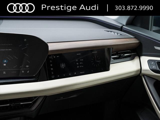 new 2025 Audi Q6 e-tron car, priced at $67,369