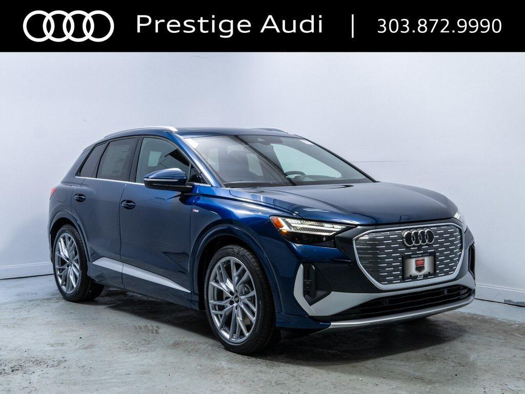 new 2025 Audi Q4 e-tron car, priced at $67,129