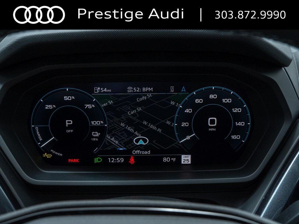 new 2025 Audi Q4 e-tron car, priced at $67,129